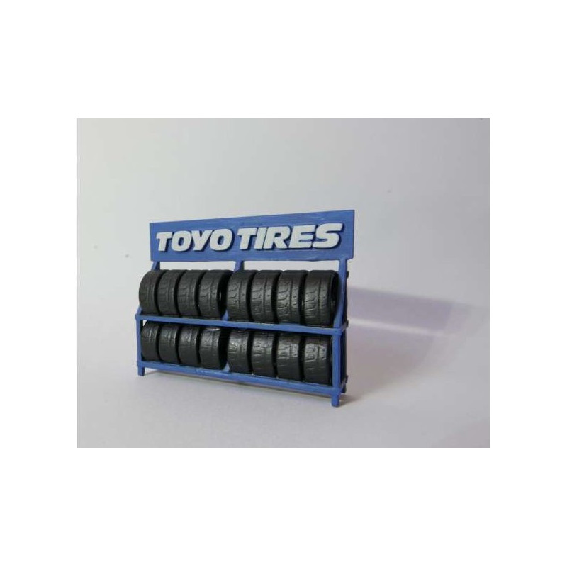 Expositor de pneus Toyo Tires