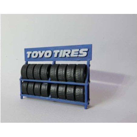 Expositor de pneus Toyo Tires