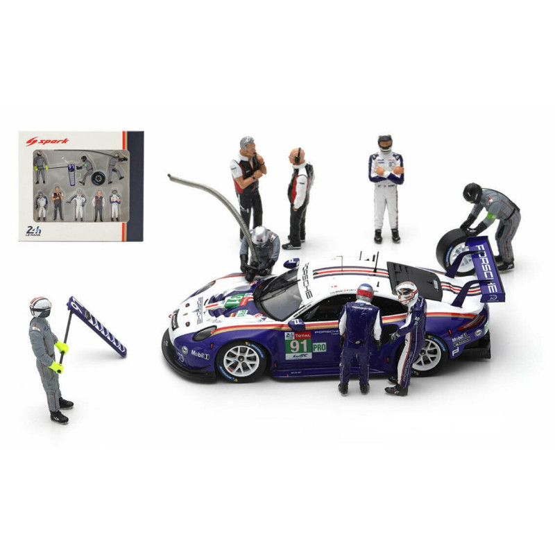 Set Figuras Porsche Le Mans